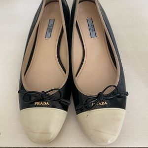 Size 41 Prada Ballet Flats